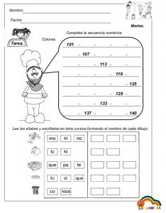 V Nivel Tarea #70 Martes 02 Marzo